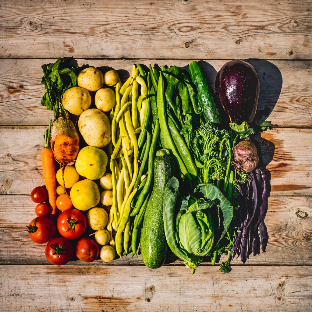 Rainbow vegetables | Food Photography St Albans
